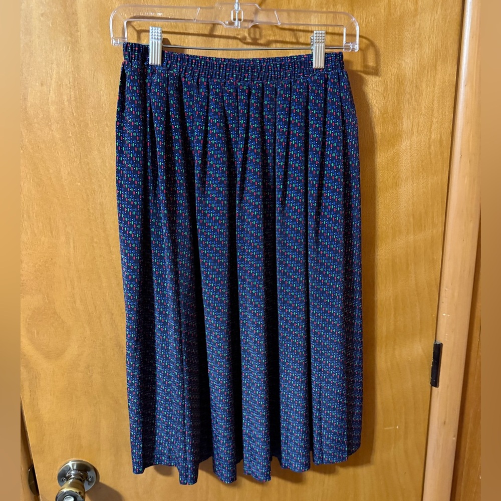 American Vintage petite blue skirt